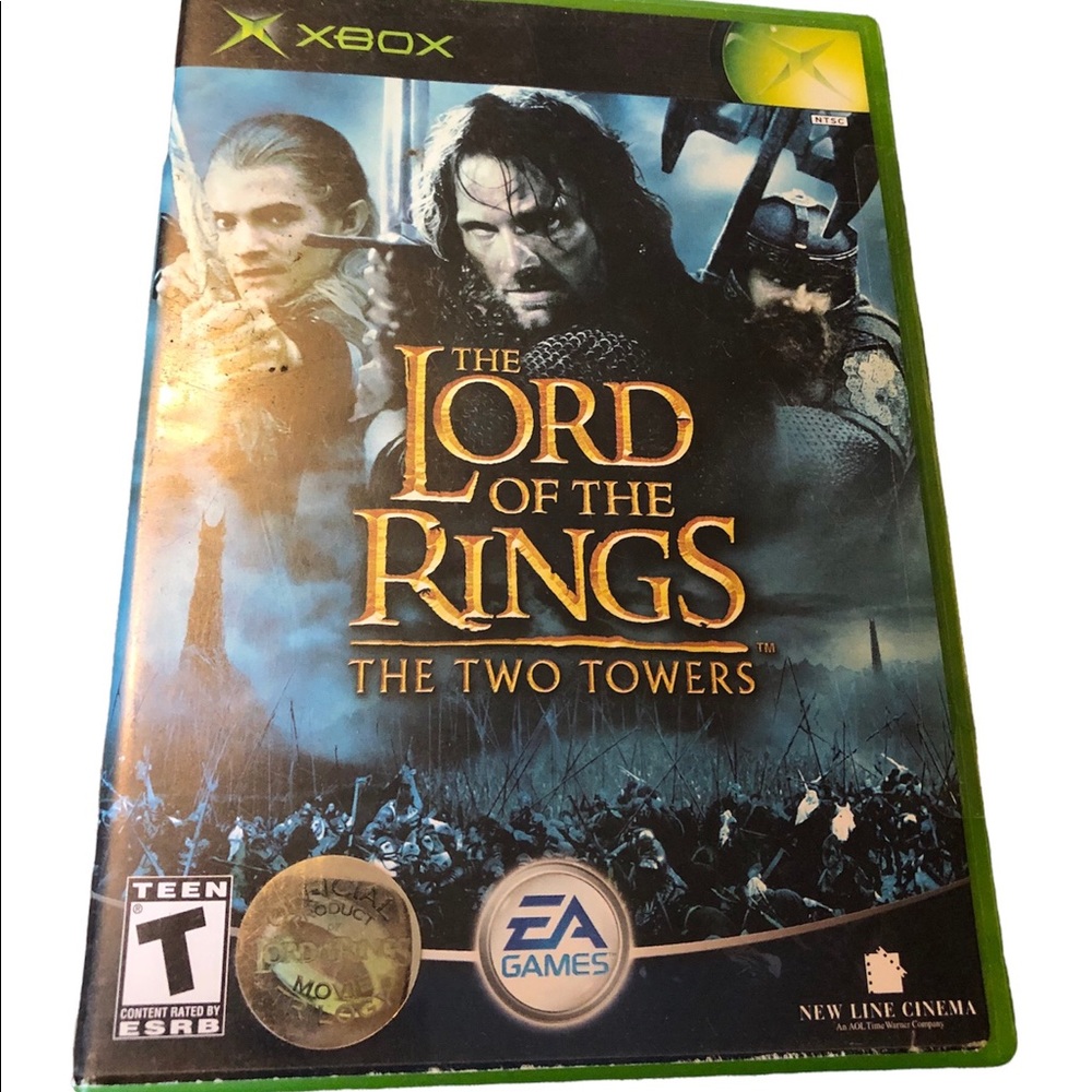 Lord of the Rings: The Two Towers - Original Xbox Game complete Tested